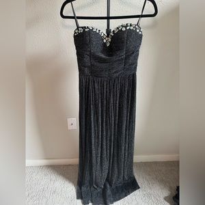 Black cocktail dress